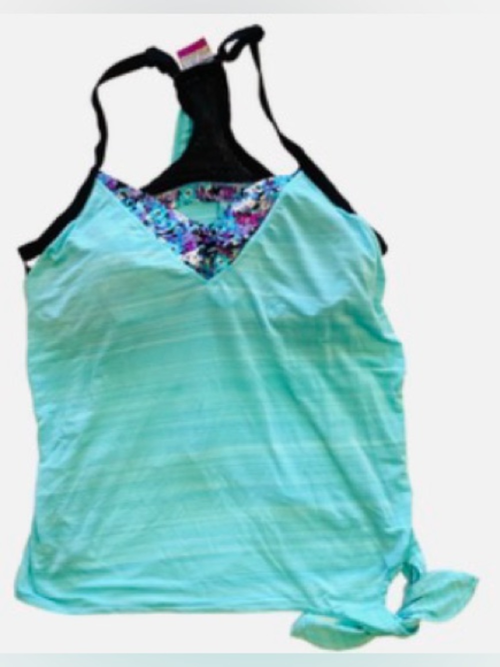 Zero Xposur Swim Top With Built-In Bra Sz 1X